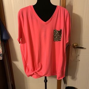 Hot pink women’s shirt